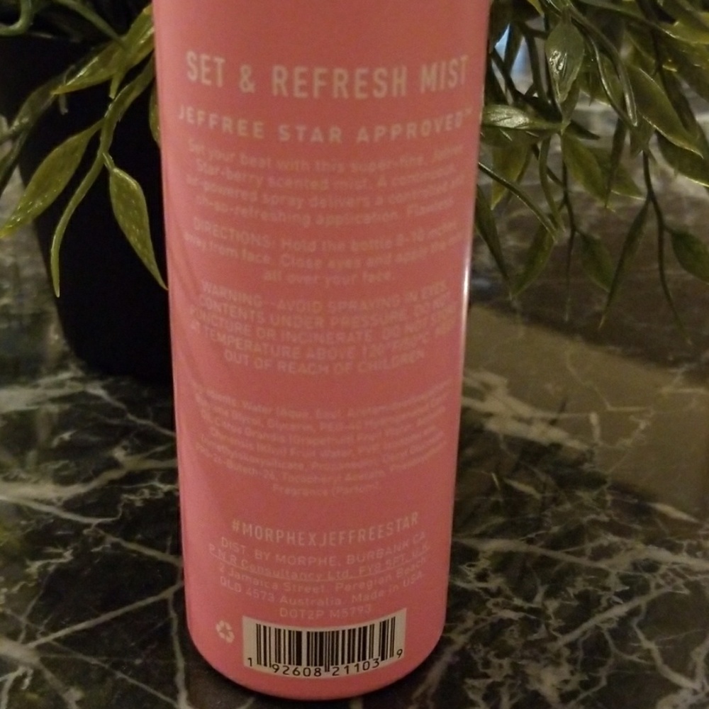 *free gift w/ purchase*Morphe x Jeffree Star spray - Picture 3 of 4